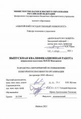 Разработка мероприятий по повышению конкурентоспособности предприятия (на примере ООО «Велес»)