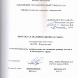 Типология рекламы в современных масс-медиа (на примере Адыгеи и Краснодарского края)