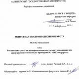 Рекламная стратегия предприятия как инструмент повышения его конкурентоспособности (на примере ООО «РИО-Фортуна»)